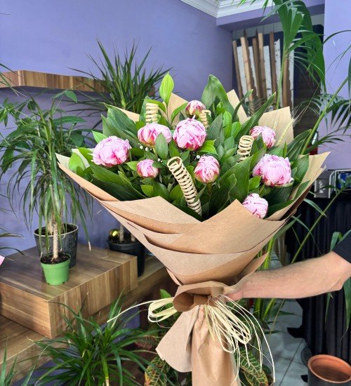 9'lu Şakayık Buketi 9'lu Şakayık Buketi