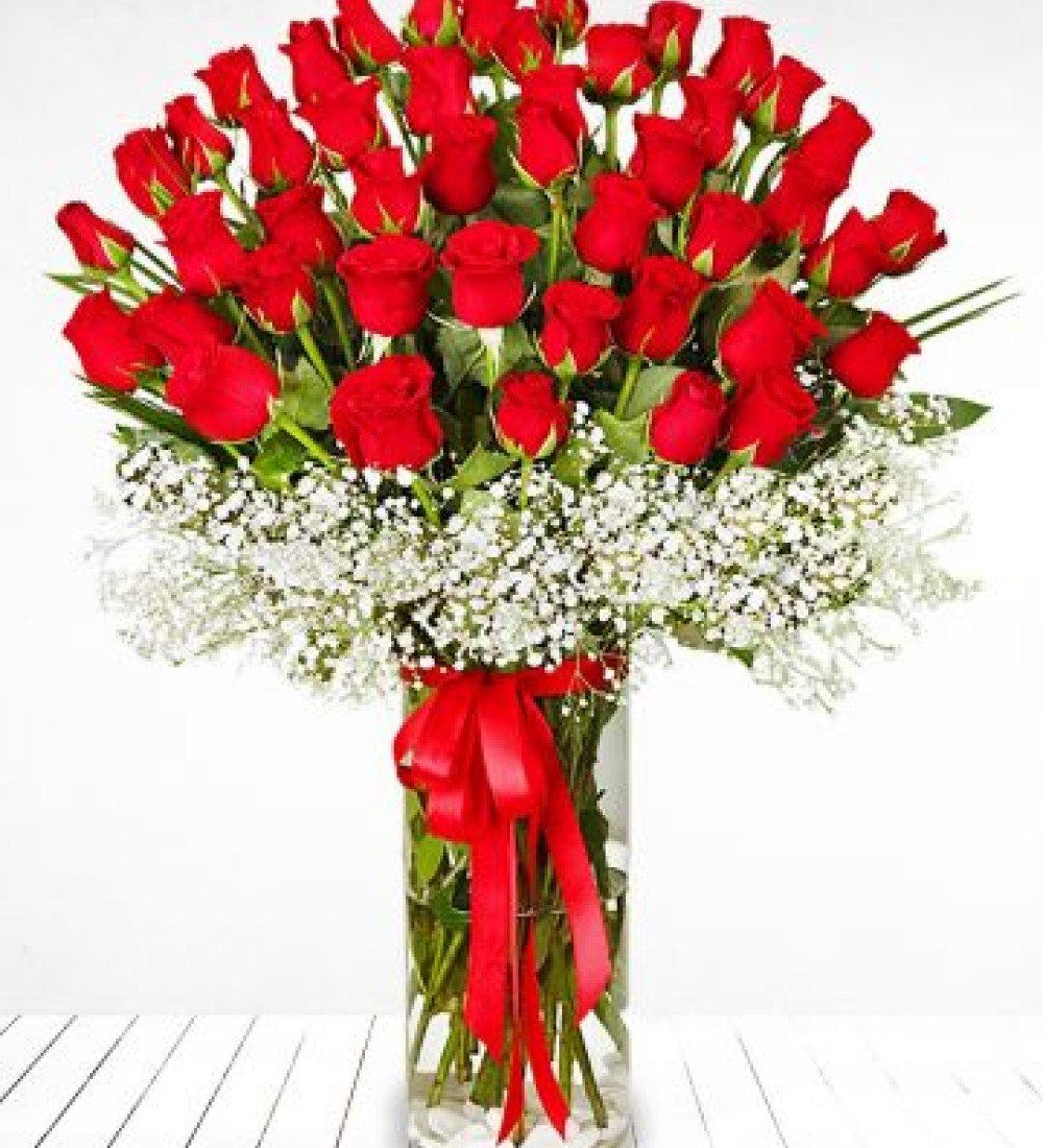 41’li Vazoda Kırmızı Gül | Manavgat & Side Çiçek Siparişi 41’li Vazoda Kırmızı Gül – Manavgat Aynı Gün Teslim