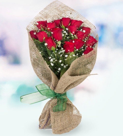 15’li Kırmızı Gül Buketi