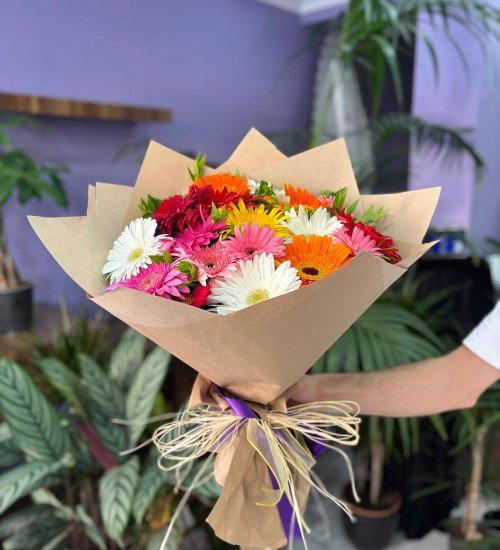 Mevsim Buketi Gerbera